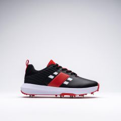 Gray-Nicolls Players 3.0 Spike Cricket Shoes - Black/White/Red (2024) - Gray-Nicolls Players 3.0 Spike Cricket Shoes - Black/Whi