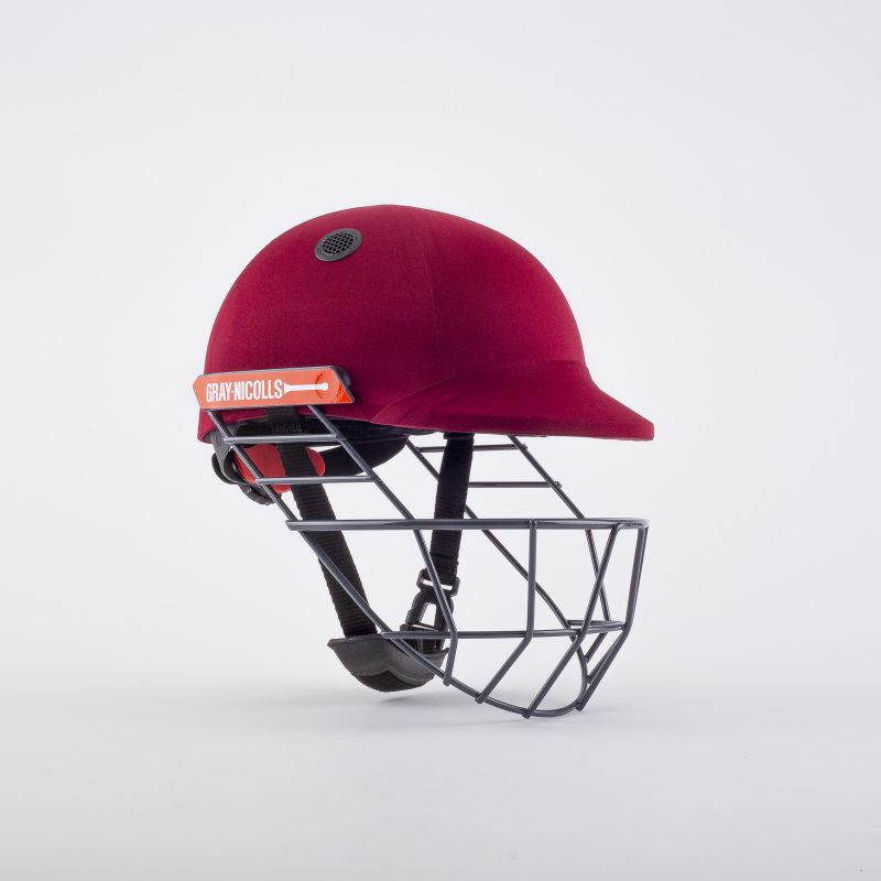 🔥 Gray Nicolls Atomic Cricket Helmet Maroon (2024) Next Day Delivery 🔥