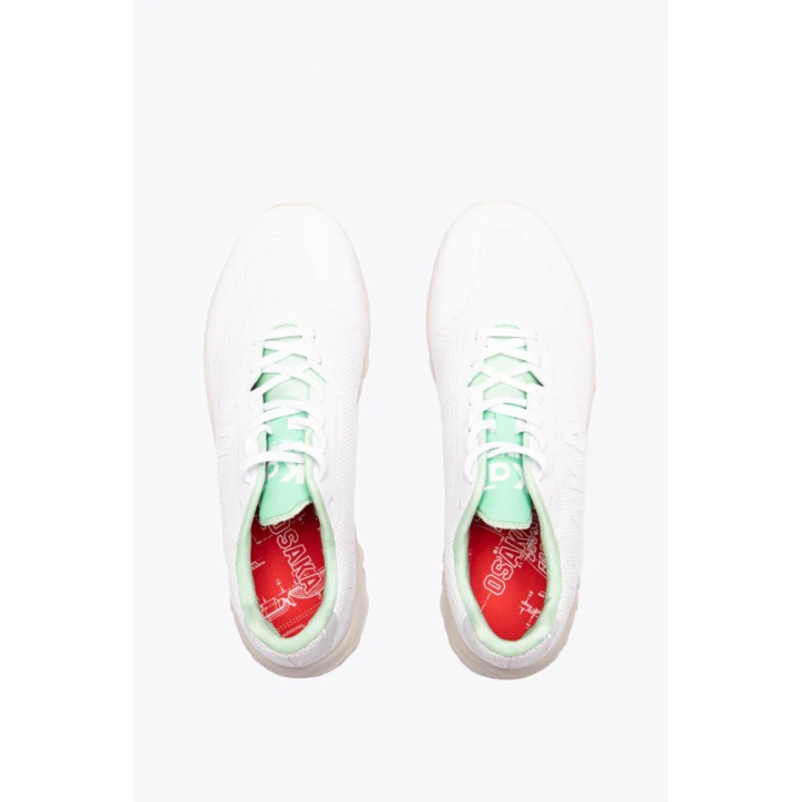 Osaka Kai MK1 Hockey Shoes - White (2023/24) - Back View