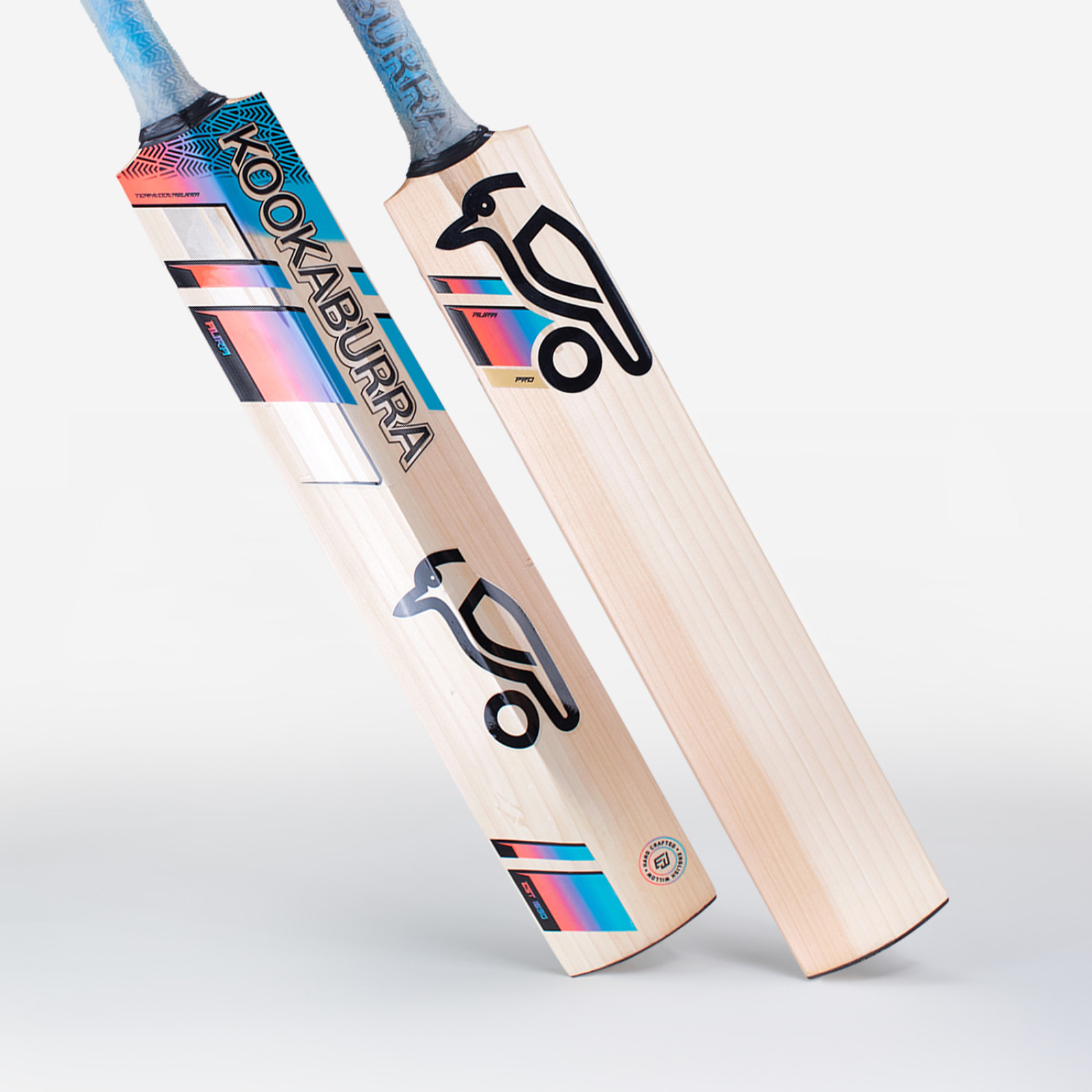 Kookaburra Aura Pro Small Adult Cricket Bat (2024) - Side View