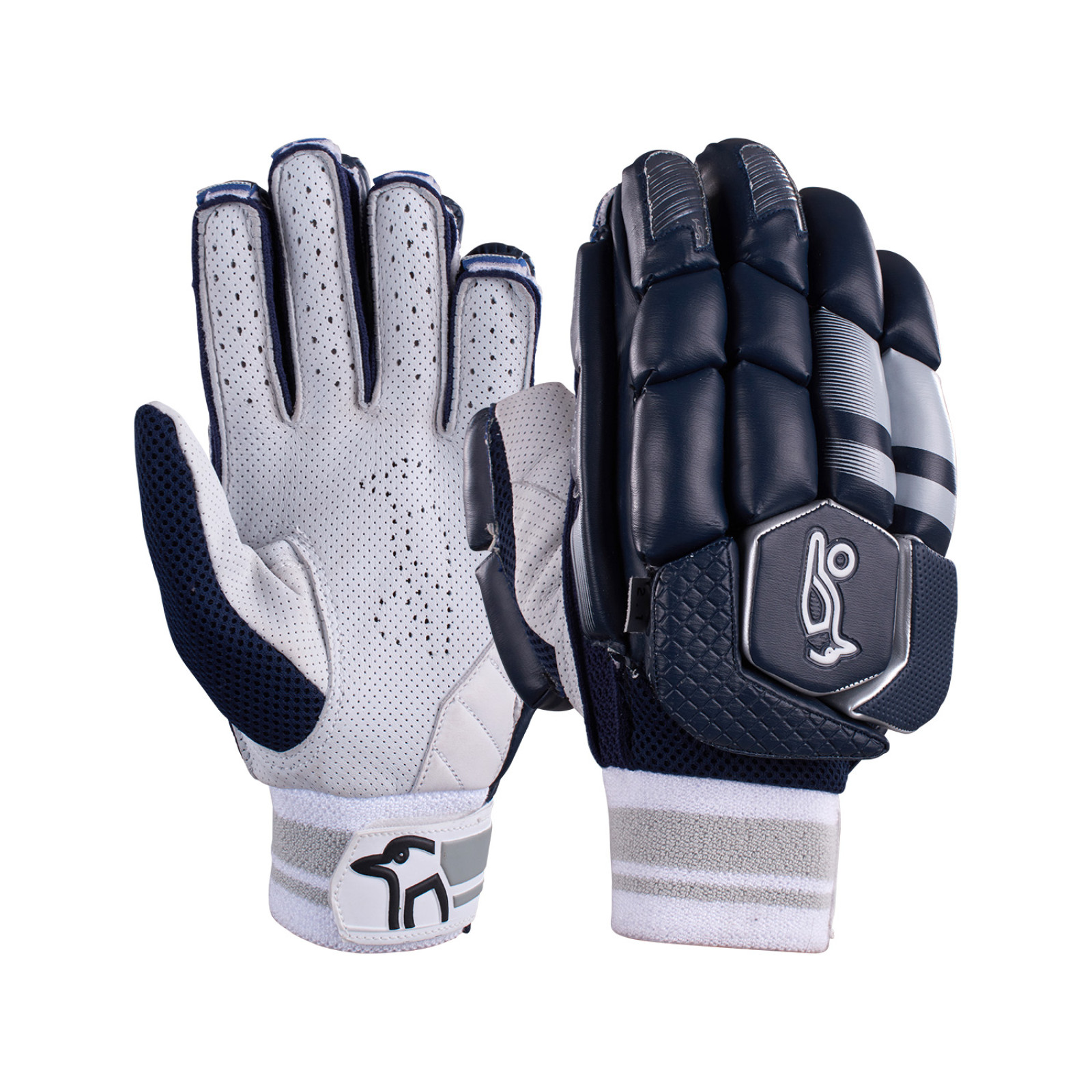 Kookaburra 2.1 T/20 Navy Batting Gloves (2024) - Image 1 of 4