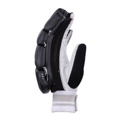 Kookaburra 4.1 T/20 Black Batting Gloves (2024) - Back View