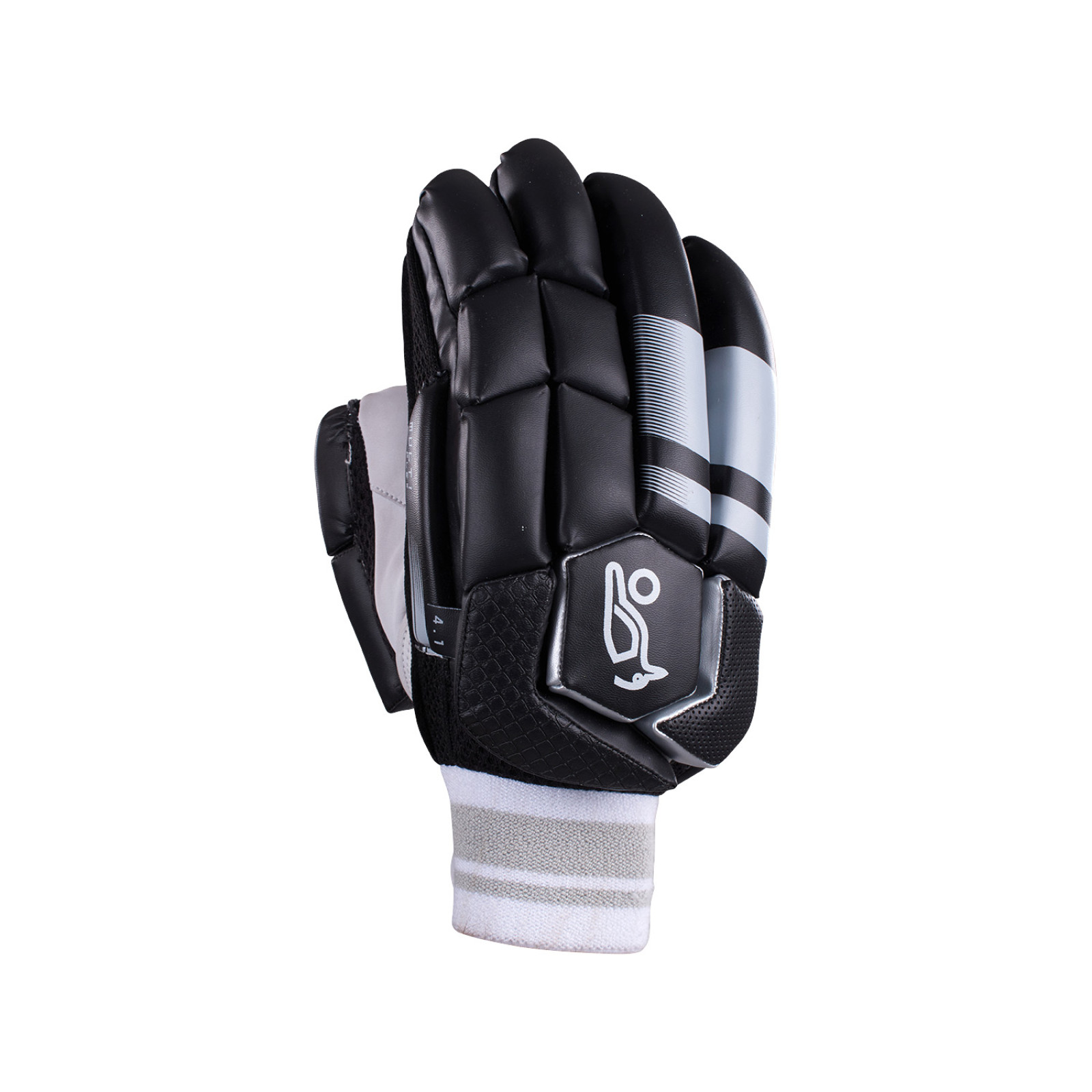 Kookaburra 4.1 T/20 Black Batting Gloves (2024) - Detail