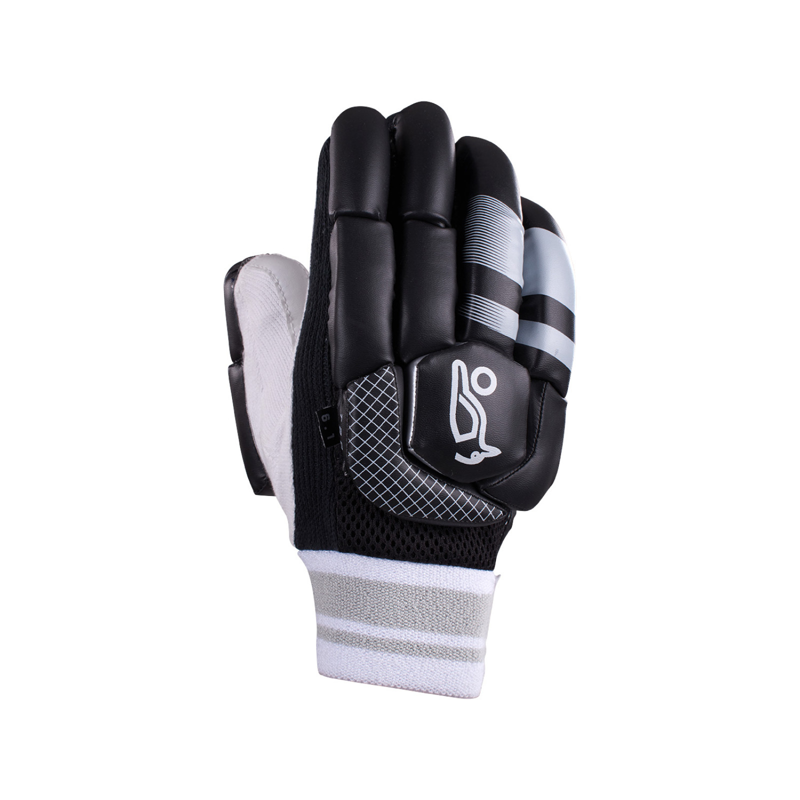 Kookaburra 6.1 T/20 Black Batting Gloves (2024) - Kookaburra 6.1 T/20 Black Batting Gloves (2024) - Kookaburra 6.1 T/20 Black Ba