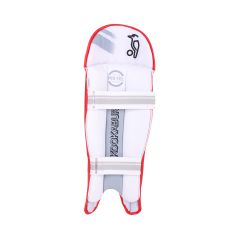 Kookaburra 4.0 T/20 Wicket Keeping Pads - Red (2024) - Back View