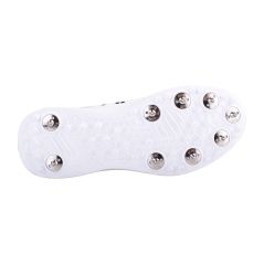 Kookaburra KC Players Spike Cricket Shoes - White/Black (2024) - Kookaburra KC Players Spike Cricket Shoes - White/Black (2024) 