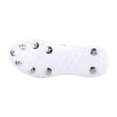 Kookaburra KC Players Spike Cricket Shoes - White/Black (2024) - View 4 of 7