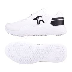 Kookaburra KC Players Rubber Cricket Shoes - White/Black (2024) - Kookaburra KC Players Rubber Cricket Shoes - White/Black (2024