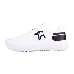 Kookaburra KC Players Rubber Cricket Shoes - White/Black (2024) - Kookaburra KC Players Rubber Cricket Shoes - White/Black (2024