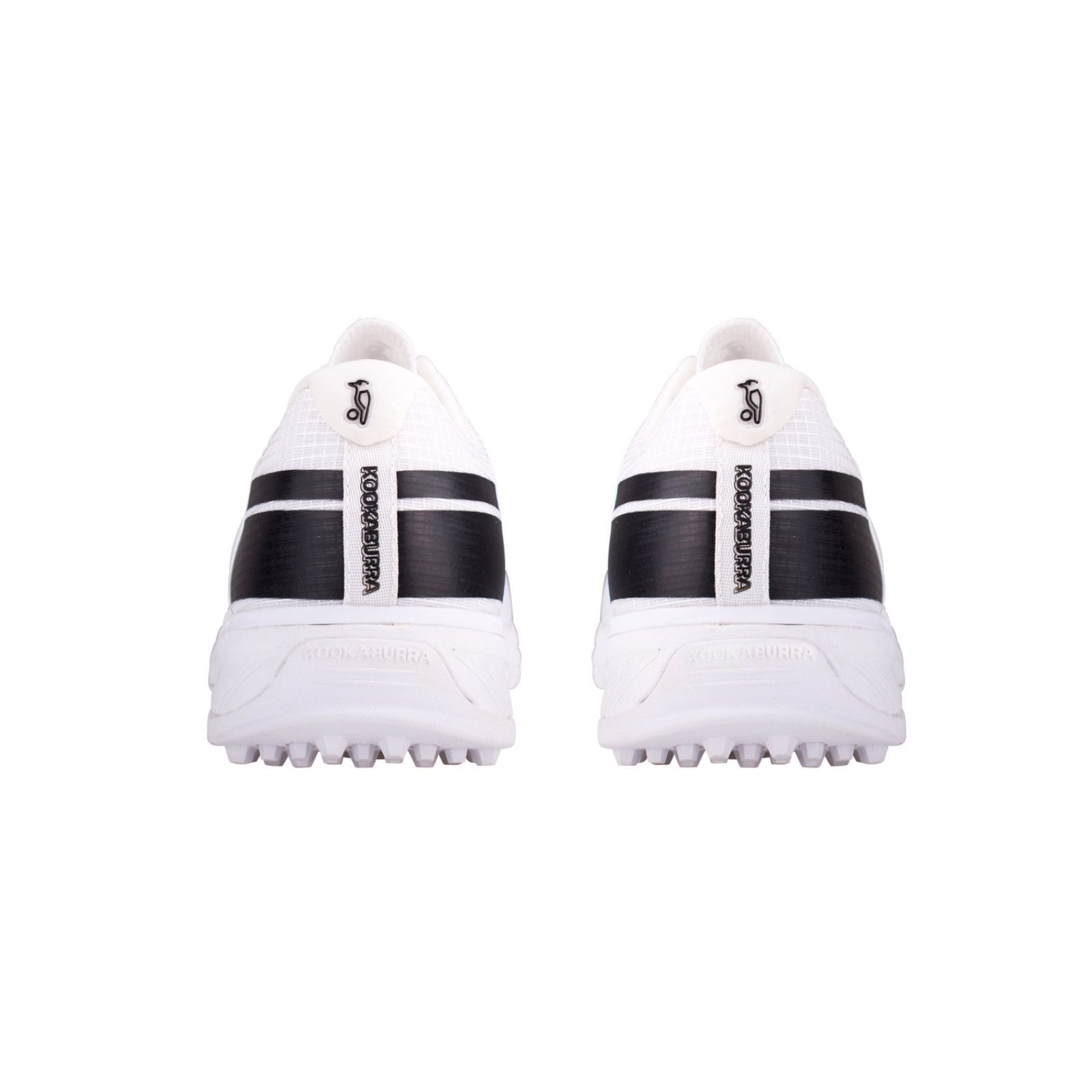 Kookaburra KC Players Rubber Cricket Shoes - White/Black (2024) - Kookaburra KC Players Rubber Cricket Shoes - White/Black (2024