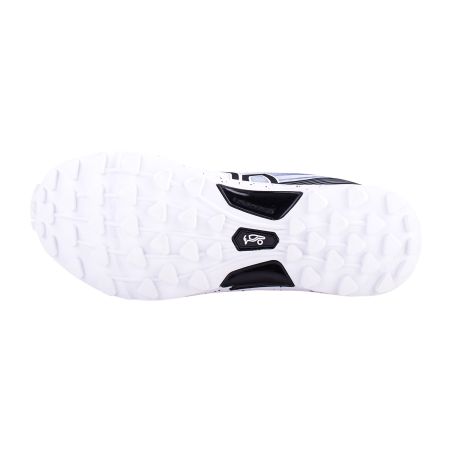 Kookaburra KC 2.0 Rubber Cricket Shoes - White/Black (2024)