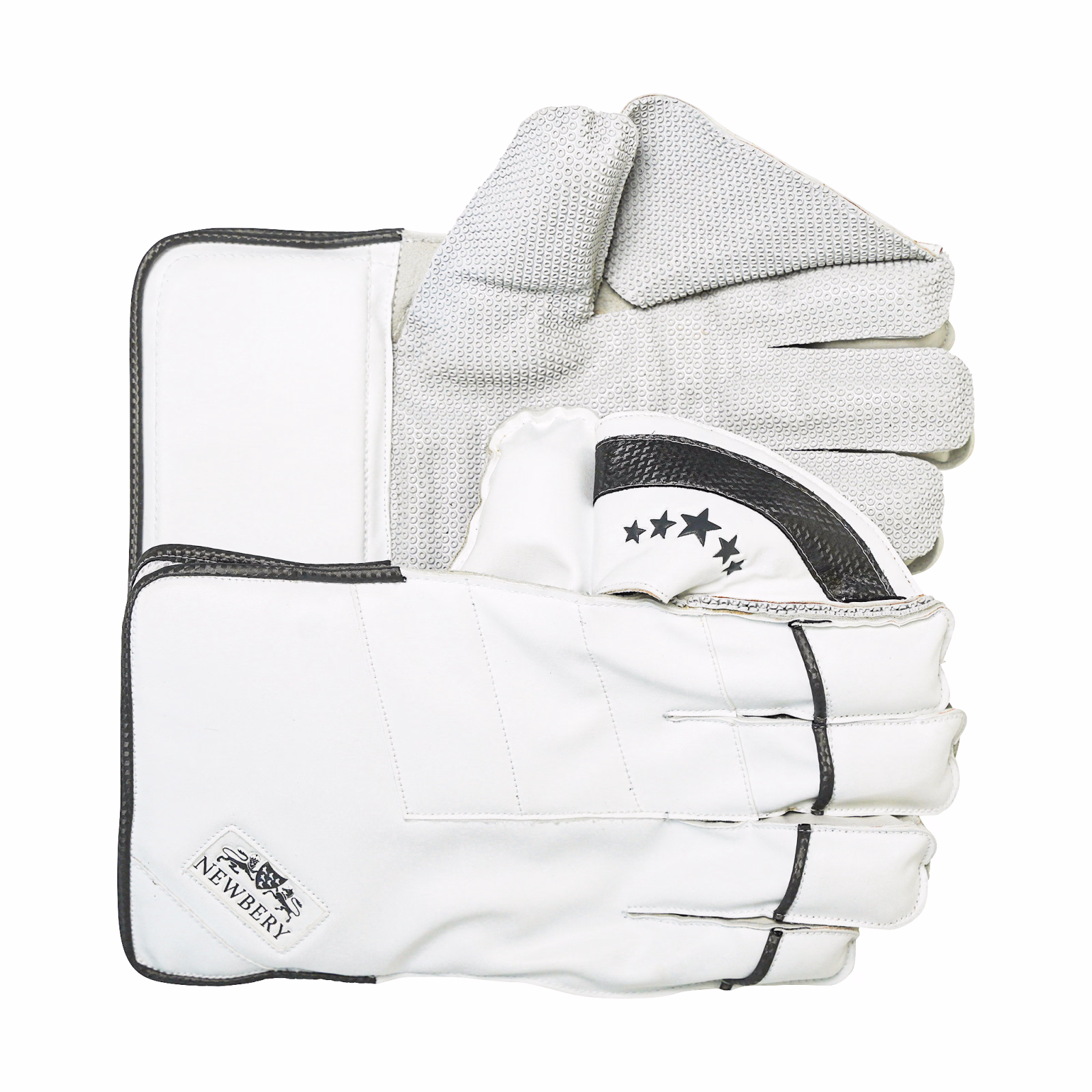 Newbery 5 Star Wicket Keeping Gloves (2024) - Side View