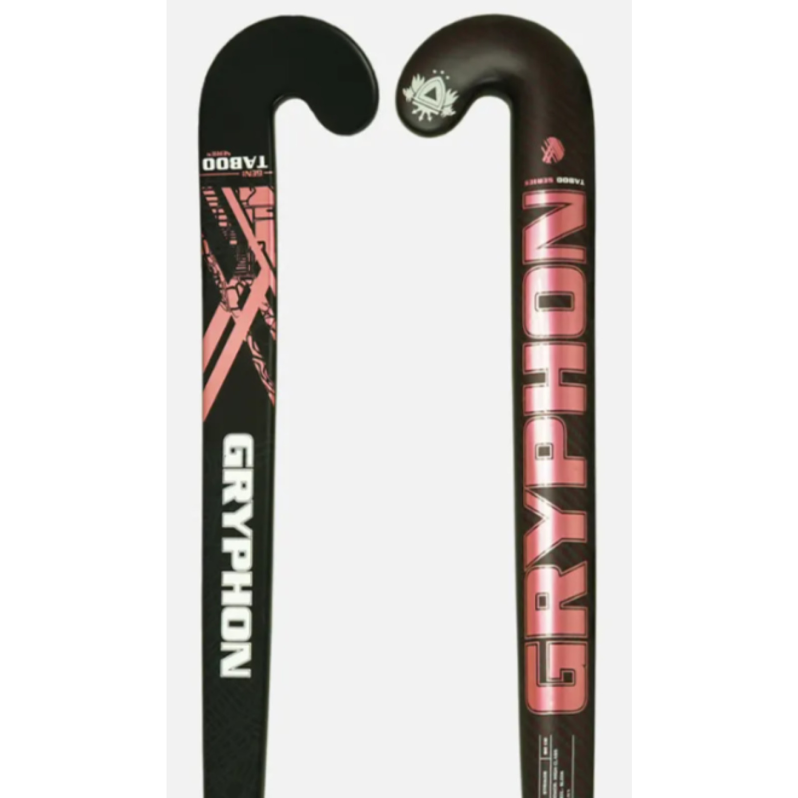 Gryphon Taboo Striker GXXI Pro 25 Hockey Stick - Black/Coral (2021/22) - Gryphon Taboo Striker GXXI Pro 25 Hockey Stick - Black/Coral