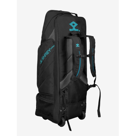 Shrey Meta Duffle Wheelie 120 - Black (2024)