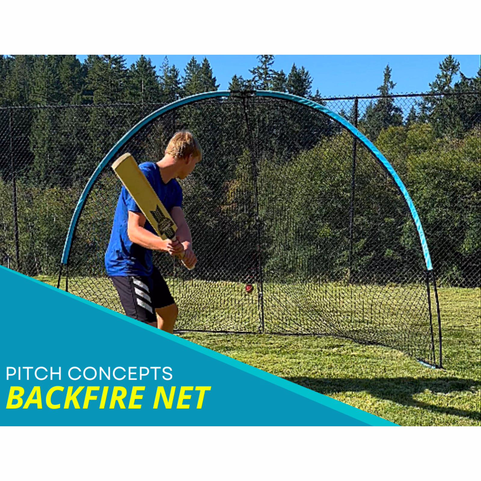 Pitch Concepts Backfire Net - Back View