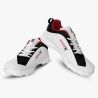 DSC Rigor X Junior Rubber Cricket Shoes - White/Black (2025)