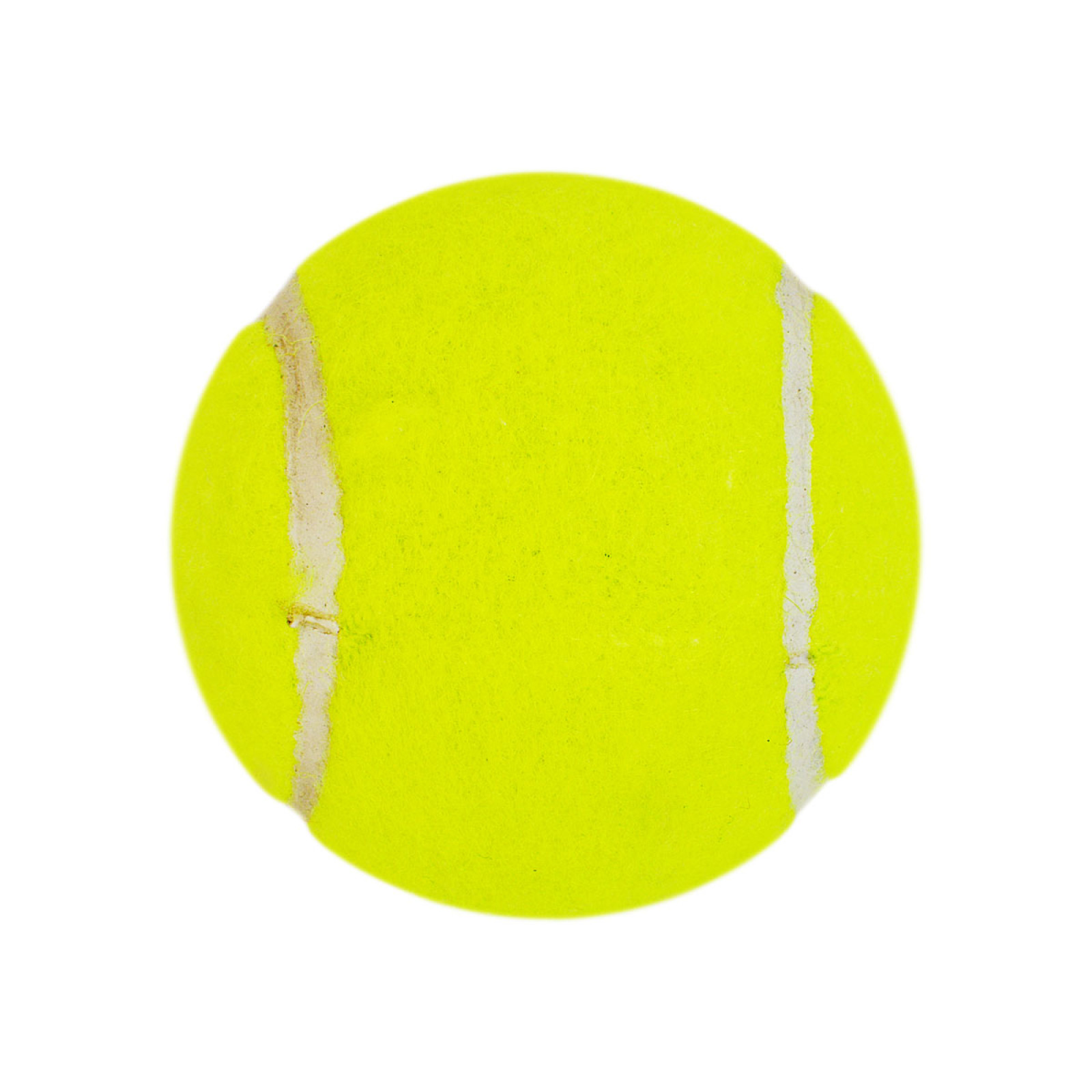 DSC Nitro Heavy Tennis Ball - Pack of 12 - Yellow (2026) - DSC Nitro Heavy Tennis Ball - Pack of 12 - Yellow (2024) - Side View