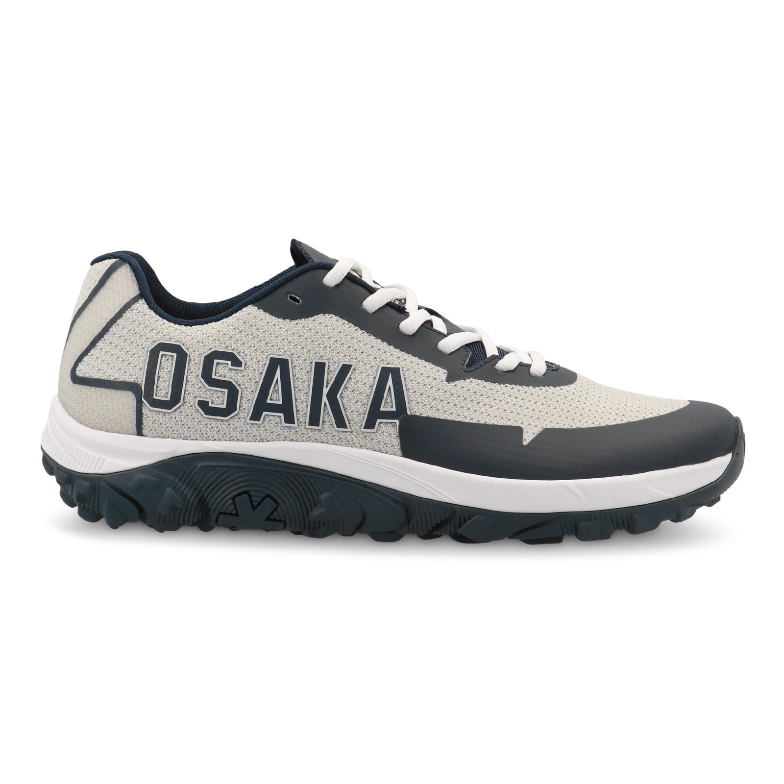 Osaka KAI MK1 Junior Hockey Shoes - Grey/Navy (2024) - Osaka KAI MK1 Junior Hockey Shoes - Grey/Navy (2024) - Osaka KAI MK1 Juni