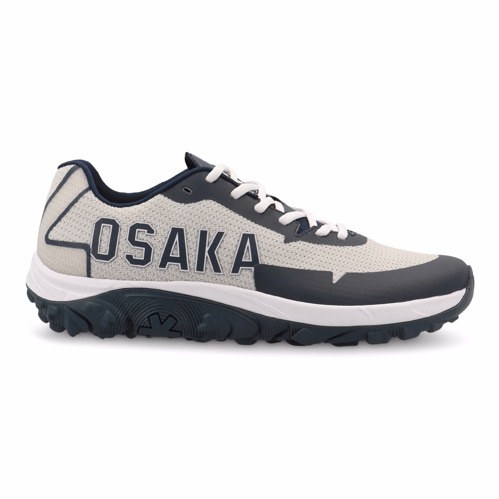 Osaka KAI MK1 Junior Hockey Shoes - Grey/Navy (2024) - Osaka KAI MK1 Junior Hockey Shoes - Grey/Navy (2024) - Osaka KAI MK1 Juni