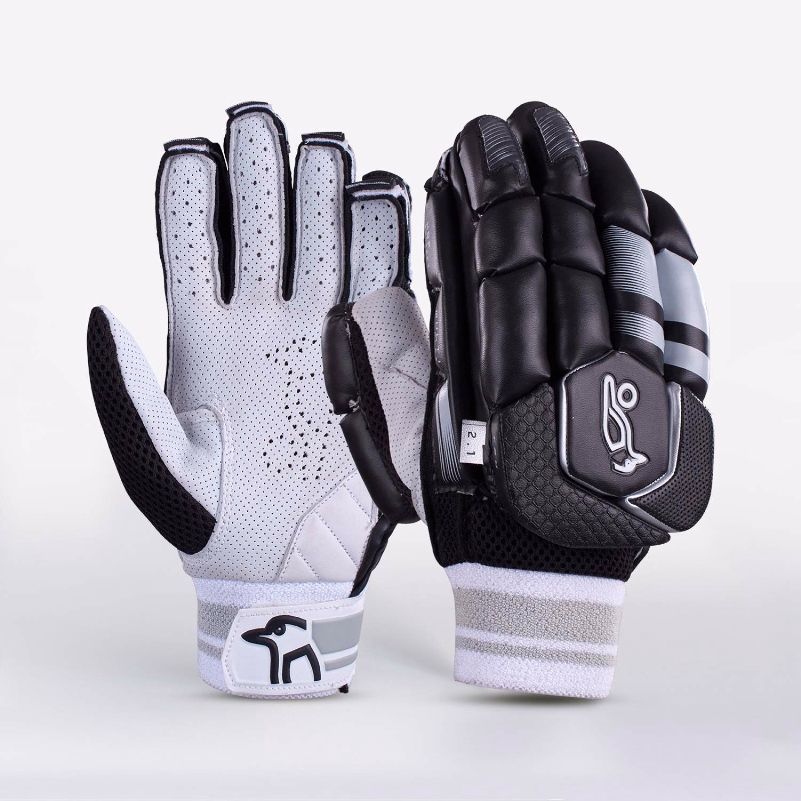 Kookaburra 2.1 T/20 Black Batting Gloves (2024) - Kookaburra 2.1 T/20 zwarte slaghandschoenen (2024) - Kookaburra