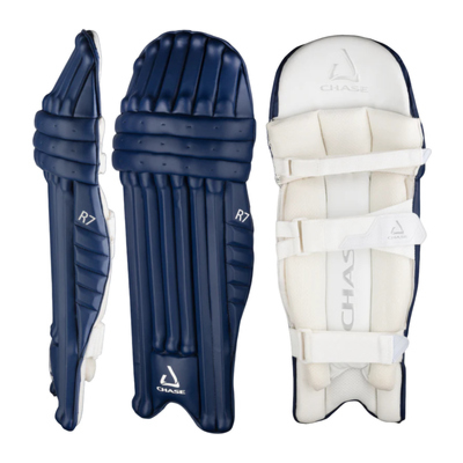 Chase R7 Cricket  Pads - Navy (2024) - Tapis de cricket Chase R7 - Bleu marine (2024) - Tapis de