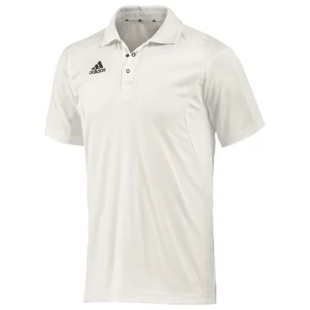 Adidas cricketshirt met korte mouwen voor kinderen - Junior
