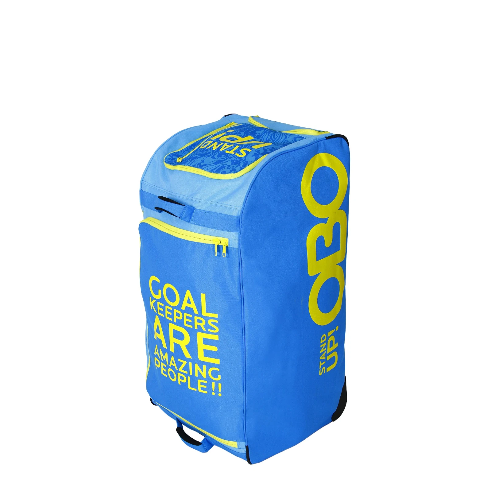 OBO Stand-Up-Rolltasche - Blau - Side View
