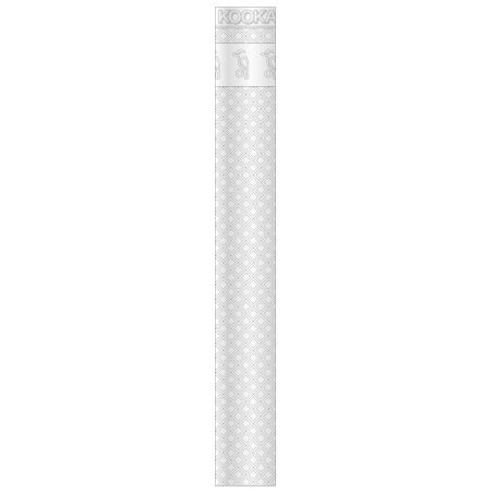 Kookaburra Quilt Cricket Bat Grip - White