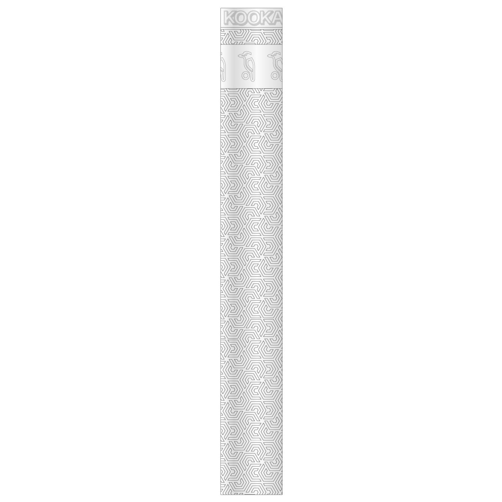 Kookaburra Spira Cricket Bat Grip - White - Empuñadura de bate de cricket Kookaburra Spira - Blanco -