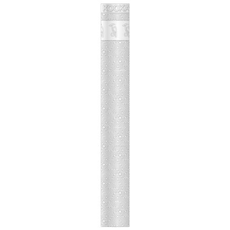 Empuñadura de bate de cricket Kookaburra Spira - Blanco -