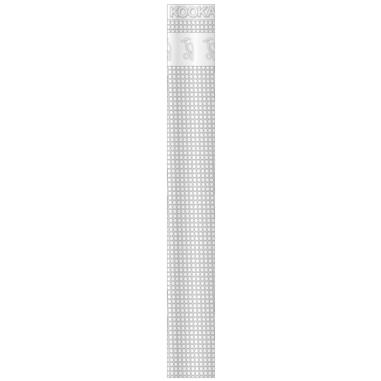 Kookaburra Grid Cricket Bat Grip - Grey (2026) - Kookaburra Grid Cricket Bat Grip - Grey