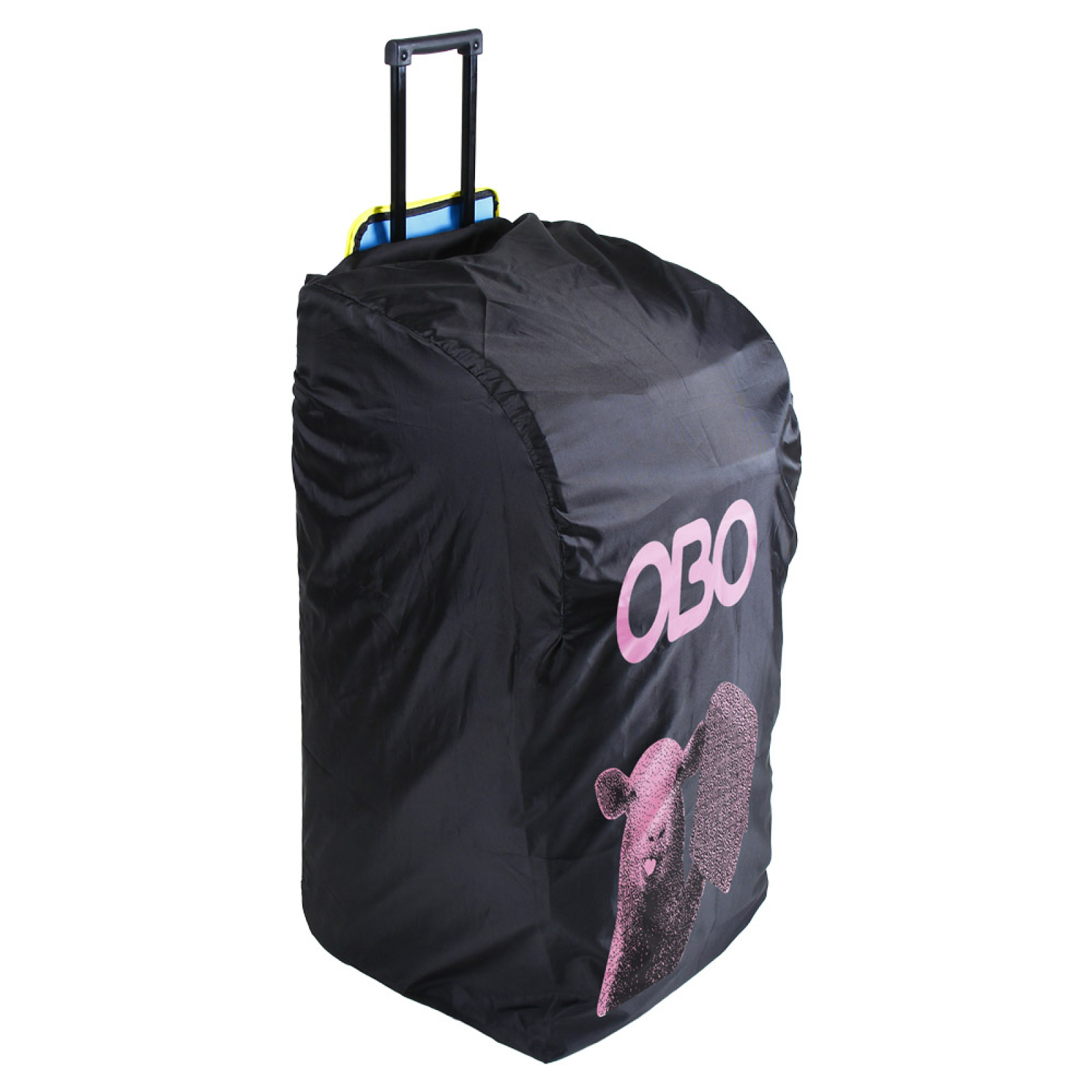OBO Rain Cover - Black/Pink - OBO Regenhoes - Zwart/Roze - Keeperstassen