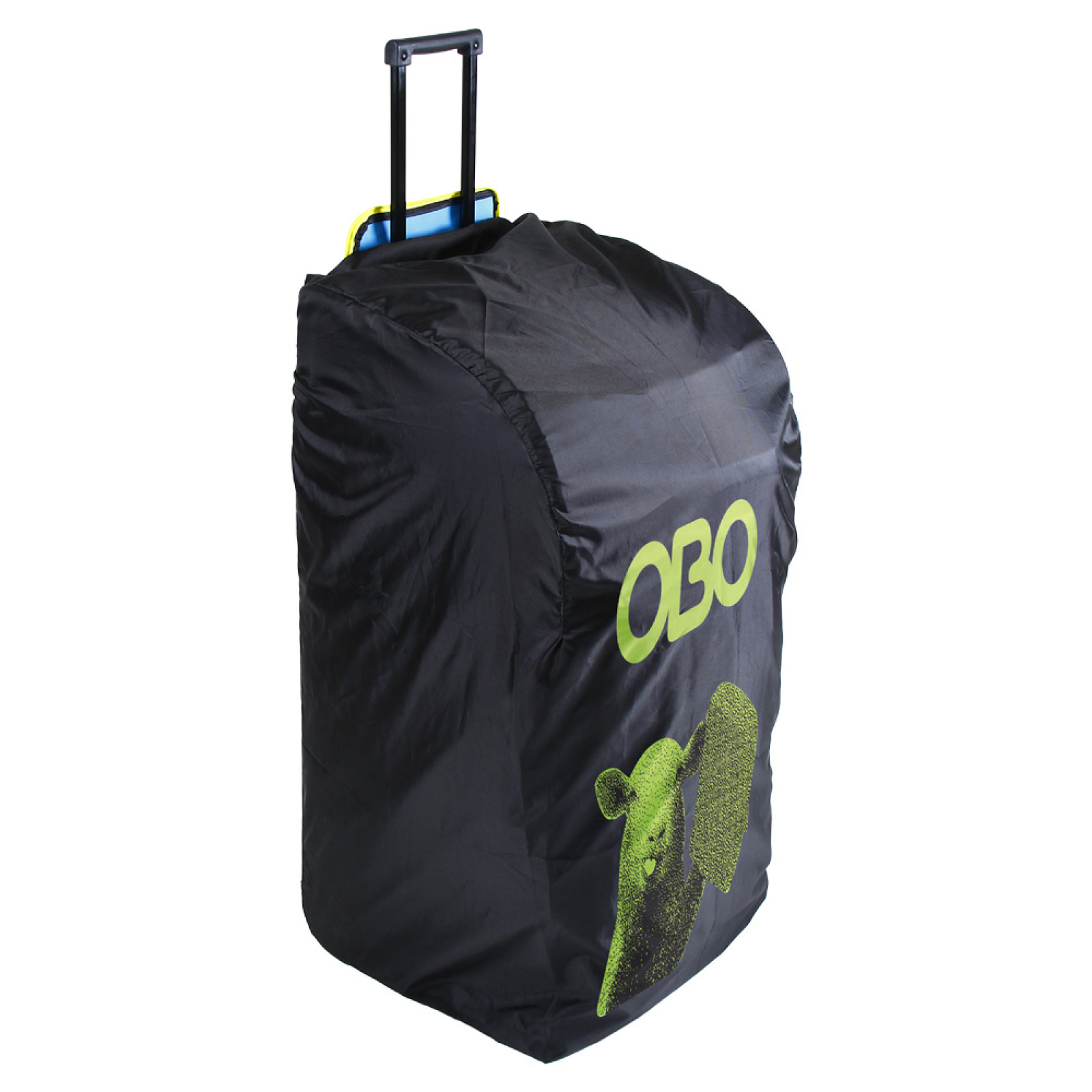 OBO Rain Cover - Black/Green - OBO Regenhoes - Zwart/Groen - Keeperstassen