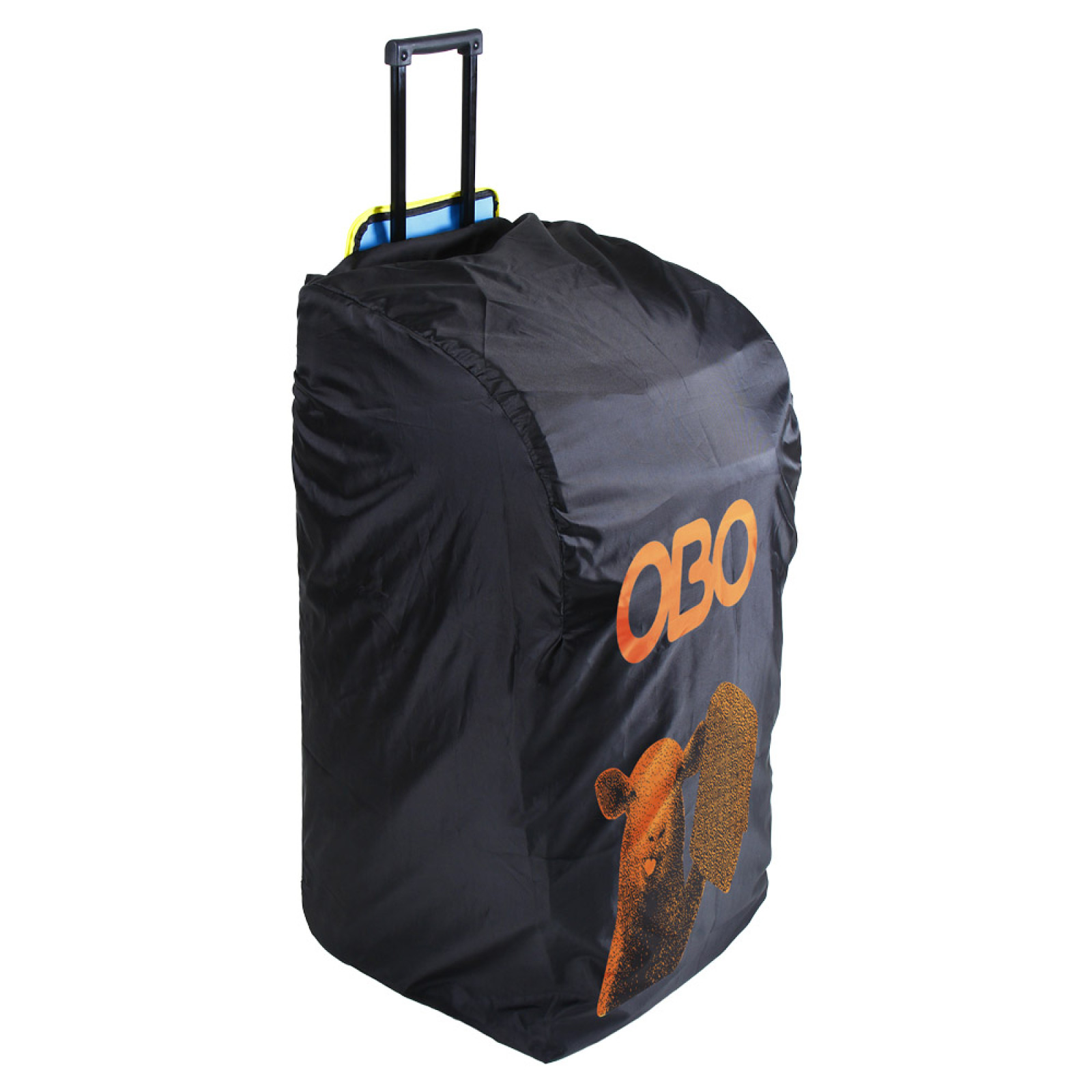 OBO Rain Cover - Black/Orange - OBO Regenhoes - Zwart/Oranje - Keeperstassen