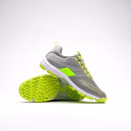 Grays Stealth 1.0 Hockey Shoes - Grey/Fluo Yellow (2024/25) - Grays Stealth 1.0 Hockey Shoes - Grey/Fluo Yellow (2024/25) - Gray