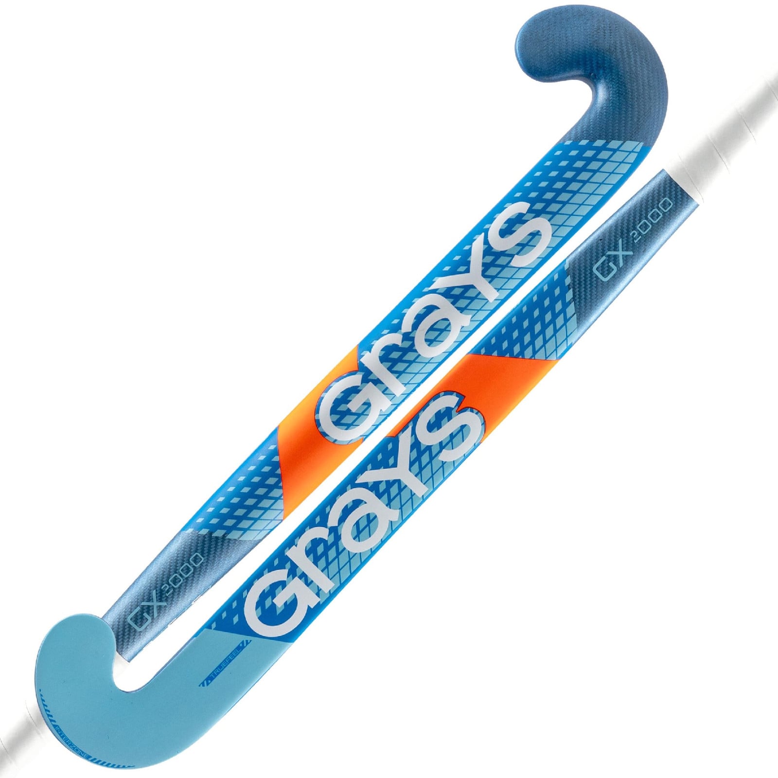Grays GX2000 Dynabow Junior Hockey Stick - Blue (2024/25) - Image 1 of 6