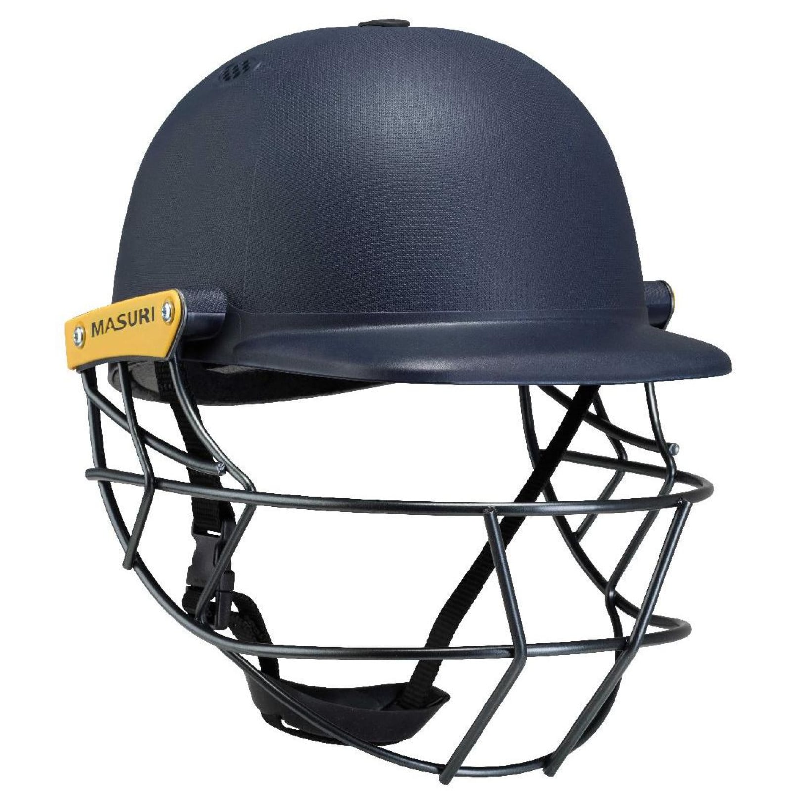 Masuri C Line Senior Cricket Helmet (Steel Grille) - Side View