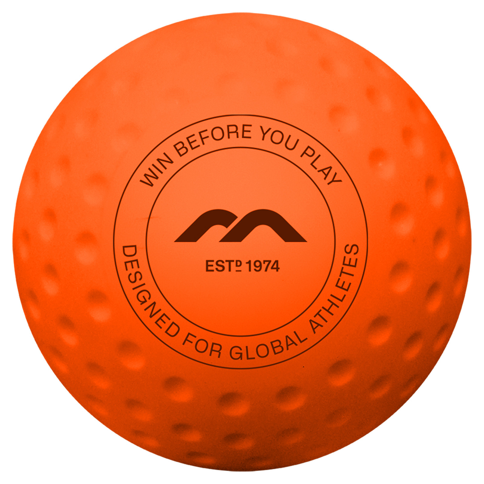 Mercian Genesis Match Dimple Hockey Ball - Orange (2024/25) - Mercian Genesis Match Dimple Hockey Ball - Orange (2024/25) - Mercian Genesis Match Dimple Hockey Ball - Orange (2024/25) - Merc