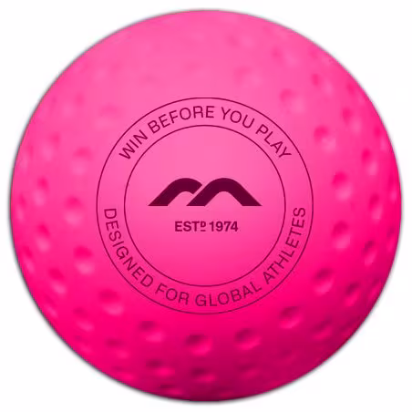 Mercian Genesis Match Dimple Hockey Ball - Pink (2025/26) - Mercian Genesis Match Dimple Hockey Ball - Pink (2025/26) - Mercian 