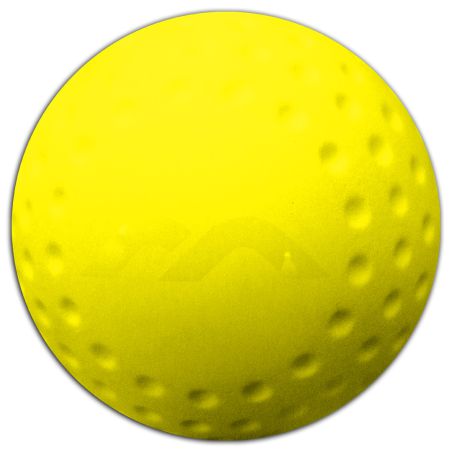 Mercian Genesis Match Dimple Hockey Ball - Yellow (2025/26)