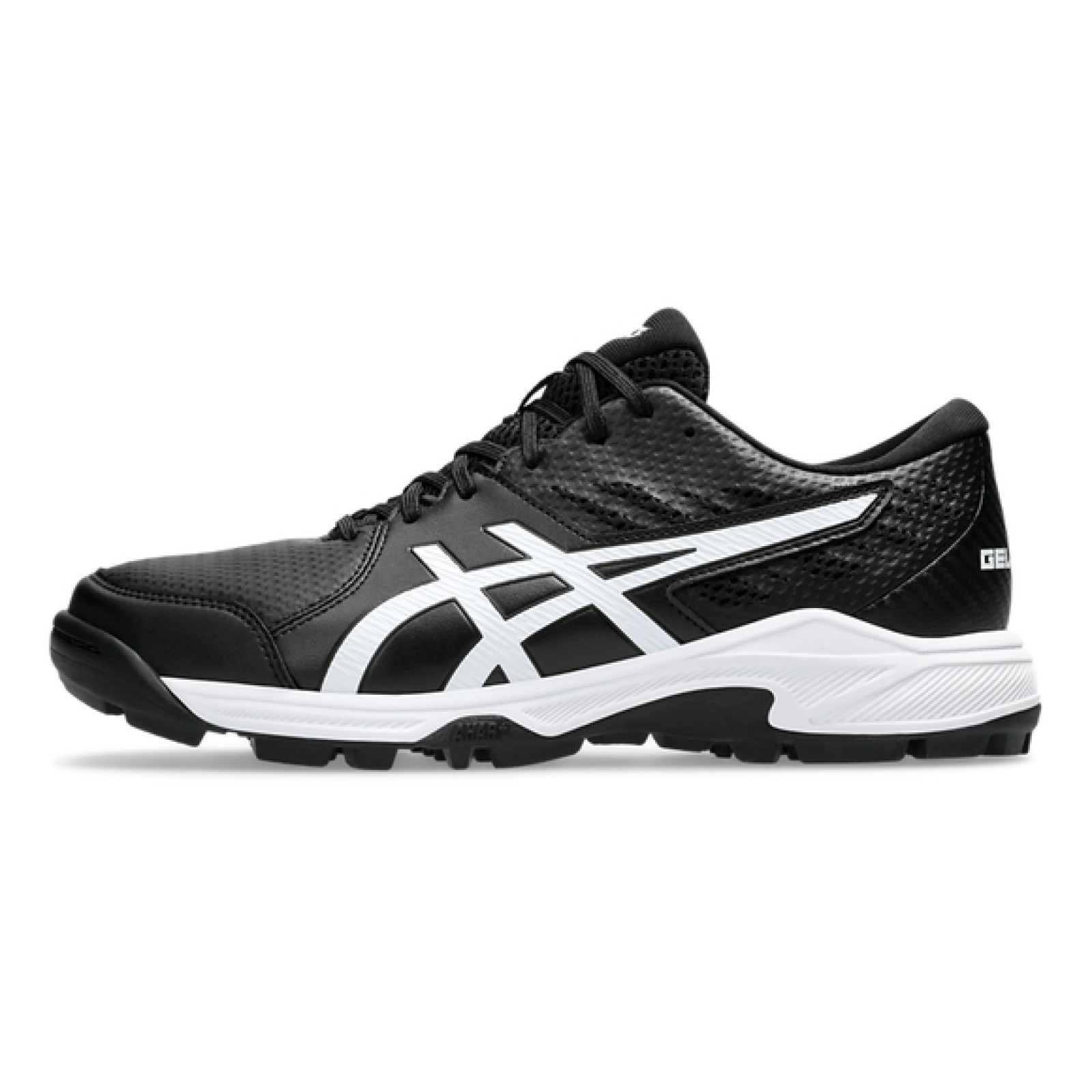Zapatillas de hockey Asics Gel-Peake 2 para niños - Negro/Gris (2024/25) - Zapatillas de hockey Asics Gel-Peake 2 para niños - N