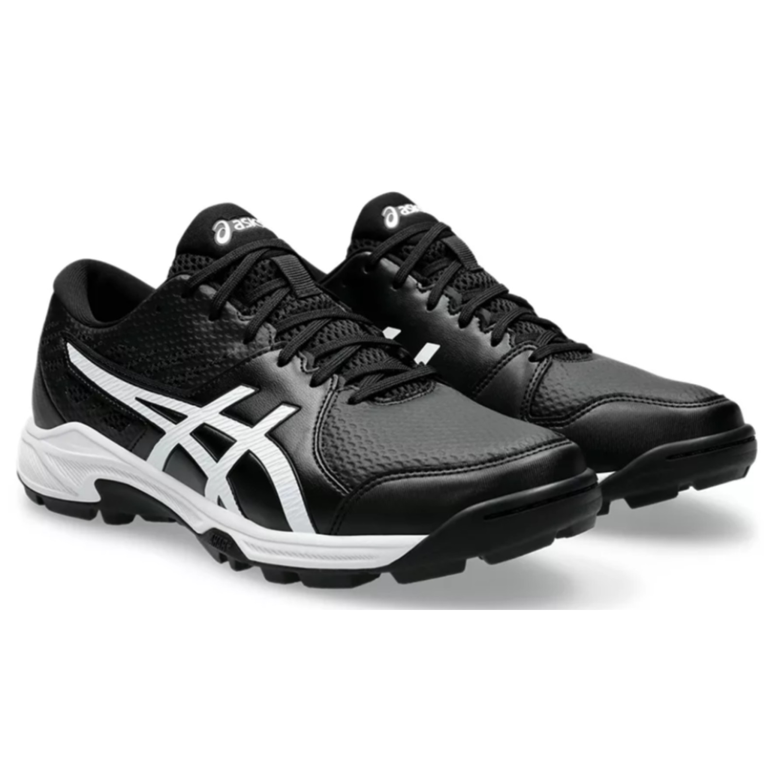 Zapatillas de hockey Asics Gel-Peake 2 para niños - Negro/Gris (2024/25) - Zapatillas de hockey Asics Gel-Peake 2 para niños - N