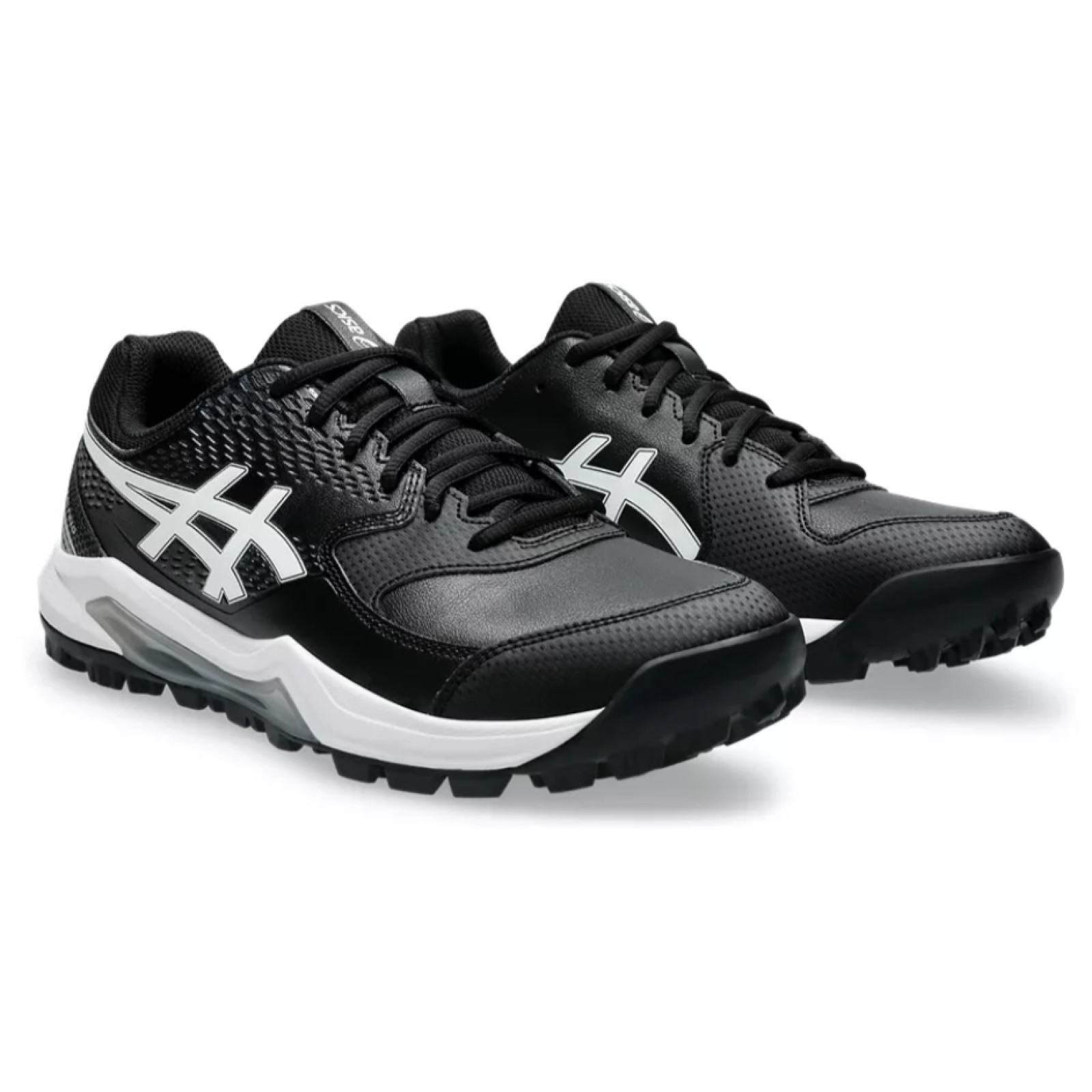 Asics Gel-Lethal Field 2 Junior Hockeyschuhe - Schwarz/Weiß (2024/25) - Image 1 of 3