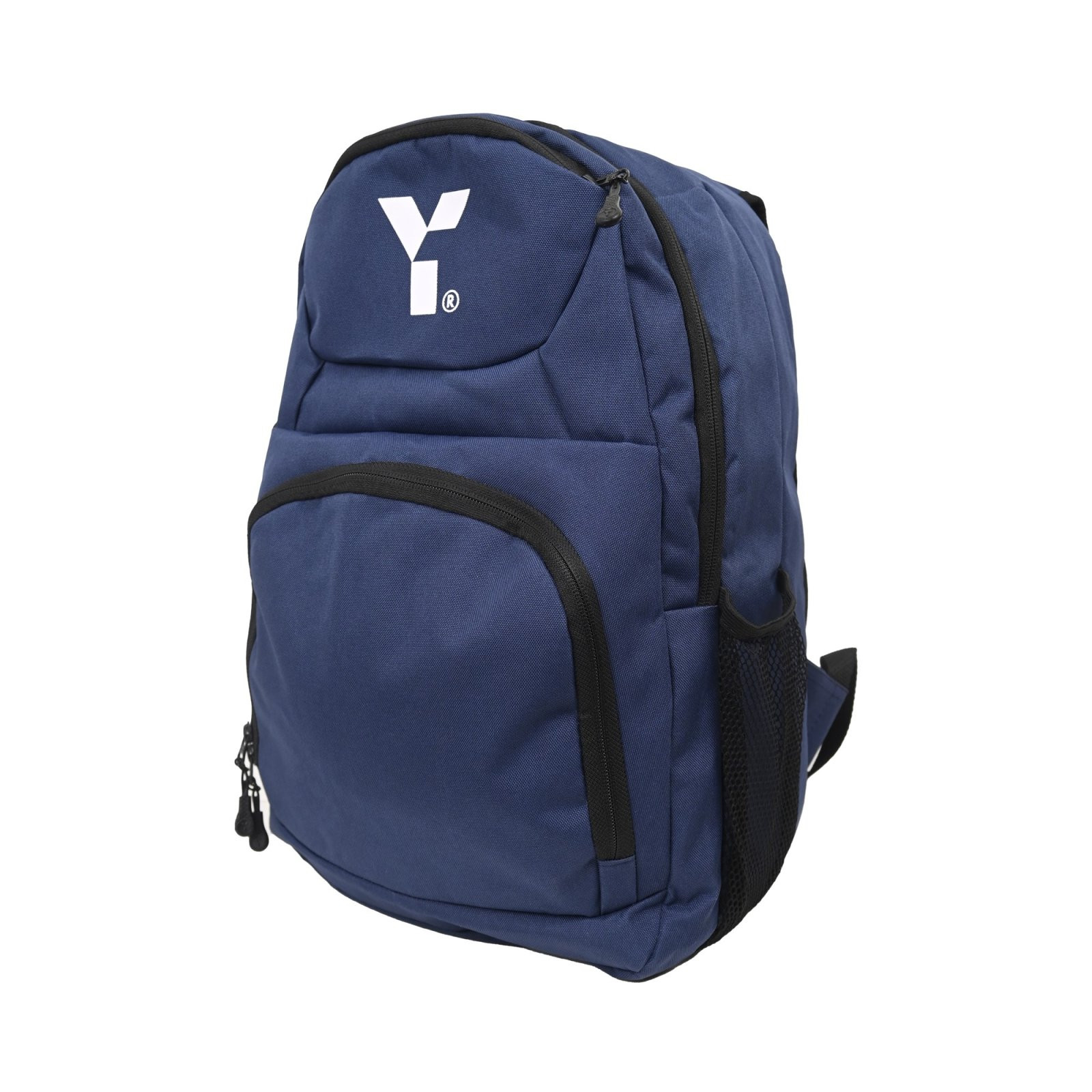 Y1 Explore Backpack - Navy (2024/25) - Side View