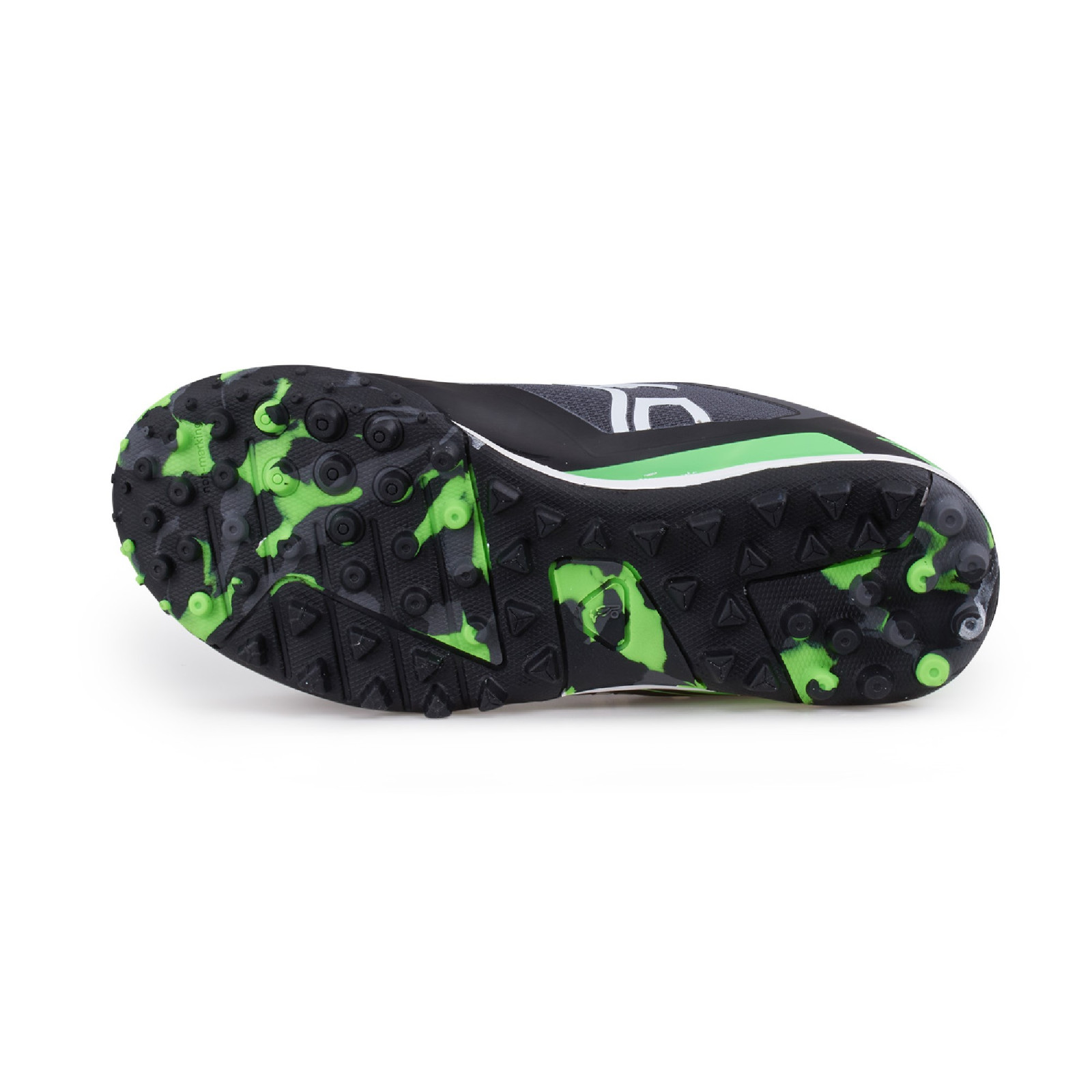 Kookaburra Orbit Schwarz/Limette Junior Hockeyschuhe (2024/25) - Kookaburra Orbit Schwarz/Limette Junior Hockeyschuhe (2024/25) - Close-up