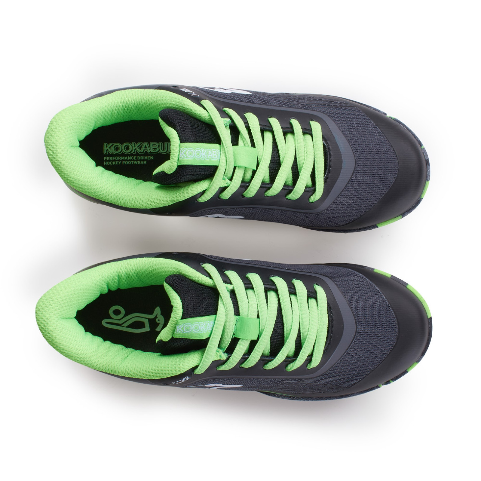 Kookaburra Orbit Schwarz/Limette Junior Hockeyschuhe (2024/25) - Kookaburra Orbit Schwarz/Limette Junior Hockeyschuhe (2024/25) - Alternate Angle