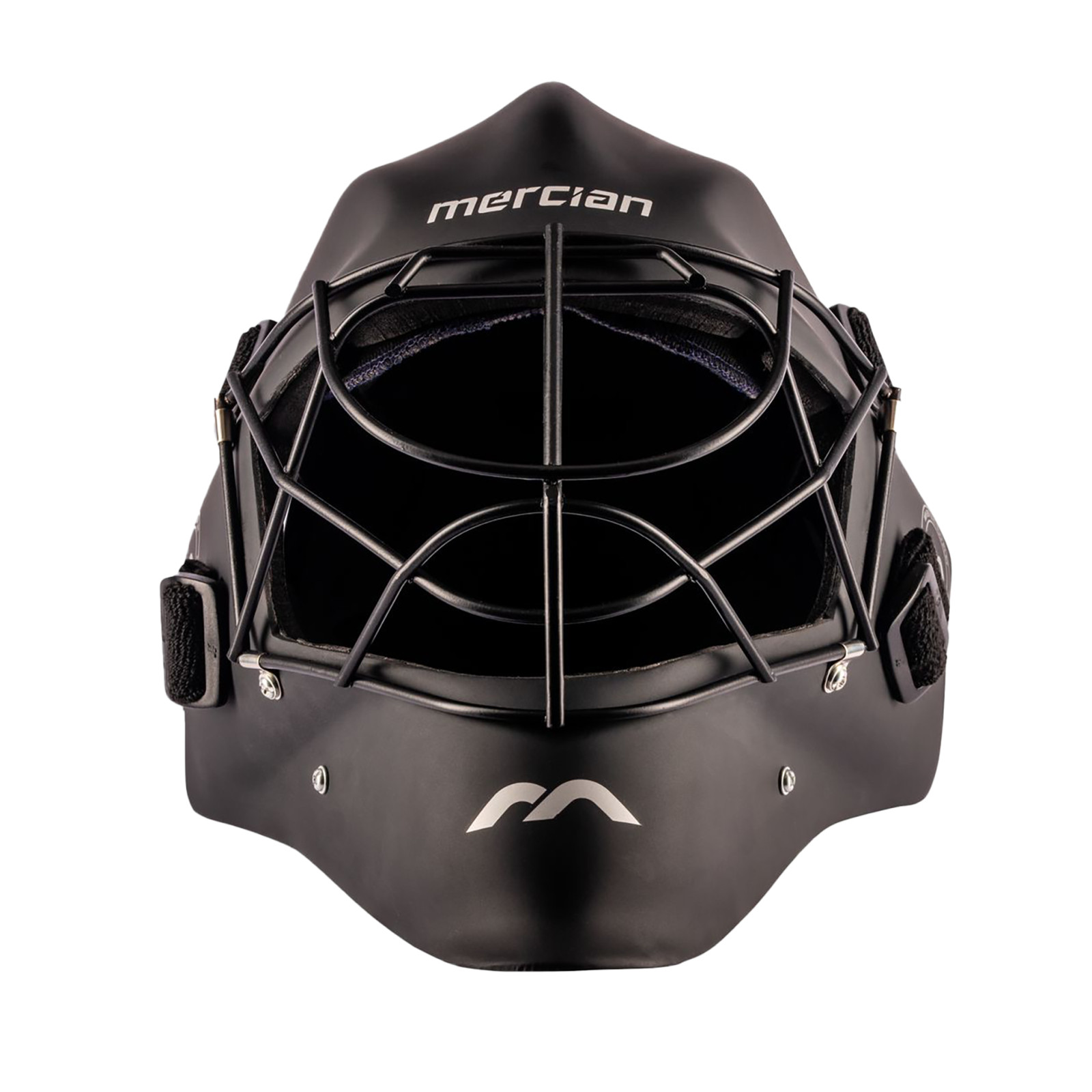 Mercian Genesis Senior Goalkeeping Helmet - Black Matt (2024/25) - Mercian Genesis Senior Goalkeeping Helmet - Black Matt (2024/