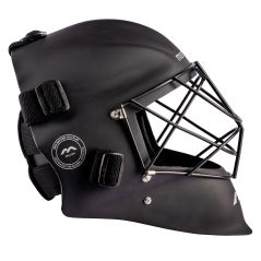 Mercian Genesis Senior Goalkeeping Helmet - Black Matt (2024/25) - Mercian Genesis Senior Goalkeeping Helmet - Black Matt (2024/