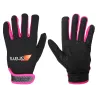 Grays G500 Gel Hockey Gloves - Black/Fluo Pink (2024/25)