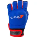 Grays Touch Hockey Glove - Navy/Fluo Red (2017/18)